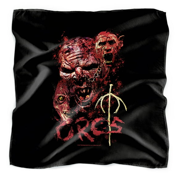 The Lord of the Rings Orcs Bandana (21 in x 21 in)