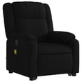 thumbnail image 3 of vidaXL Stand Up Massage Recliner Chair Black, 3 of 5