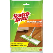 Scotch-Brite Microfiber Hardwood Floor Mop Refill, 1 Mop Head Refill