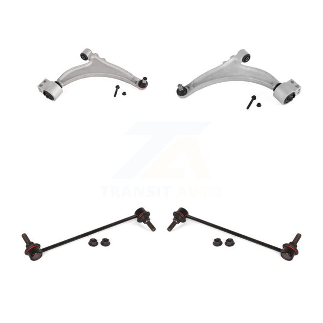 TOR Front Suspension Control Arm and Ball Joint Assembly Stabilizer Bar Link Kit for Car Buick LaCrosse Regal Allure - Left Right Side (Driver Passenger) KTR-104302