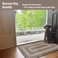 thumbnail image 3 of Homespice Wildwood Braided Rug 27x45in Rect. Brown-Grey-Ivory Colors. Washable Indoor-Outdoor. Uses- Entryway, Kitchen, Bathroom, Anti-Fatigue, Sink Spill Absorbing, Ergonomic Comfort Standing Mat, 3 of 7