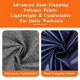 thumbnail image 3 of Kiwi Rata Sauna Shirt for Men Sweat Sauna Suit for Gym Exercise Compression Shirt Workout Shapewear, 3 of 6
