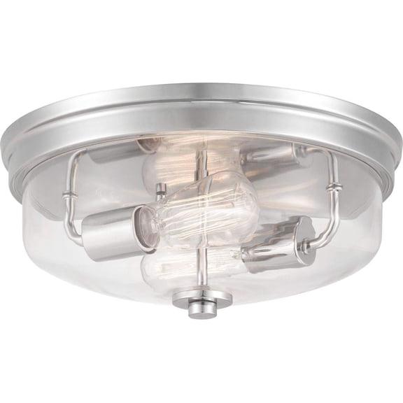 Open Box Blakely Collection Two-Light Flush Mount