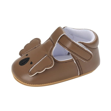 

nsendm Toddler Light up Shoes Girls Summer Autumn Comfortable Baby Toddler Shoes Cute Animal Strap Baby Shoes Shoes Grey 6 Months