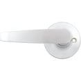 thumbnail image 2 of Tucson Door Lever, Dummy (Non-Turning) Latch, Satin Chrome by Stone Harbor Hardware, 2 of 4