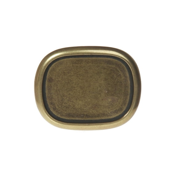 Plain Oval Belt Buckle