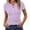 #03Purple, variant on Womens Tops Short Sleeve Henley Shirts Dressy Casual Blouse 2026 Spring Fashion Outfits Trendy Clothes Black 2XL