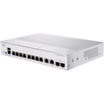 Cisco CBS350-8T-E-2G 8-Port Managed Gigabit Ethernet Switch with 2 SFP Uplinks – Layer 2/3, New Sealed