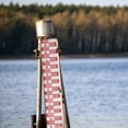 thumbnail image 3 of 1Pcs Pond Water Level Gauge Assorted Color Reflective Self Adhesive for Nighttime Visibility, 3 of 8