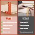 thumbnail image 2 of Small Center Finder Tool 90 Degree Quick Measuring Aluminum Alloy Marking Anodized Accurate Scale Carpenter Tool, 2 of 7