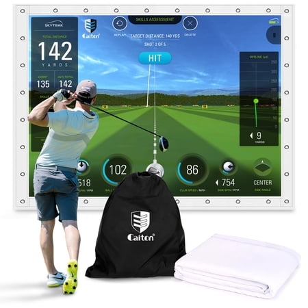 Improve Your Golf Swing with Swing Trainers Impact Screen Golf Simulator for Realistic Training Golf Screen Impact Simulator for Accurate Shots
