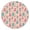 Princess Dress Castle, variant on Princess Pattern Round Fitted Tablecloth with Elastic Edge,Dining Table Cover Waterproof,Outdoor Round Tablecloth for Camping,Dining,Indoor and Outdoor