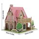thumbnail image 4 of Vogacara Juguete de montaje 3D para niños, casa de montaje de papel, modelo para niños, juguete educativo DIY para edades tempranas, tipo 3 Juguetes Educativos No.01, 4 of 6