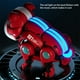 thumbnail image 5 of Perro robot, perro mascota inteligente para niños, control por voz, música, iluminación, juguetes mecánicos para niños y niñas, regalos de cumpleaños, 5 of 9