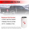 thumbnail image 5 of LF3970 Lube Filter Oil Filter Fit for Cummins QSB 5.9L 6.7L, ISB Engine Ford Freightliner Kenworth Peterbilt, Replaces #3937736, 5404947, 14406393, Pack of 1, 5 of 6