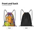 thumbnail image 5 of Lsque Scooby-Doo Print Drawstring Backpack Bag Sport Gym Sackpack Cinch Bags Drawstring Bags Draw String Sport Bag-Medium, 5 of 8