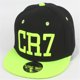 thumbnail image 4 of BarnFotbollsstjärnaRonaldoCR7BroderiBarnCapHattBenPojkarFlickorSportSnapbackHip-hopKepsarGorras, 4 of 5