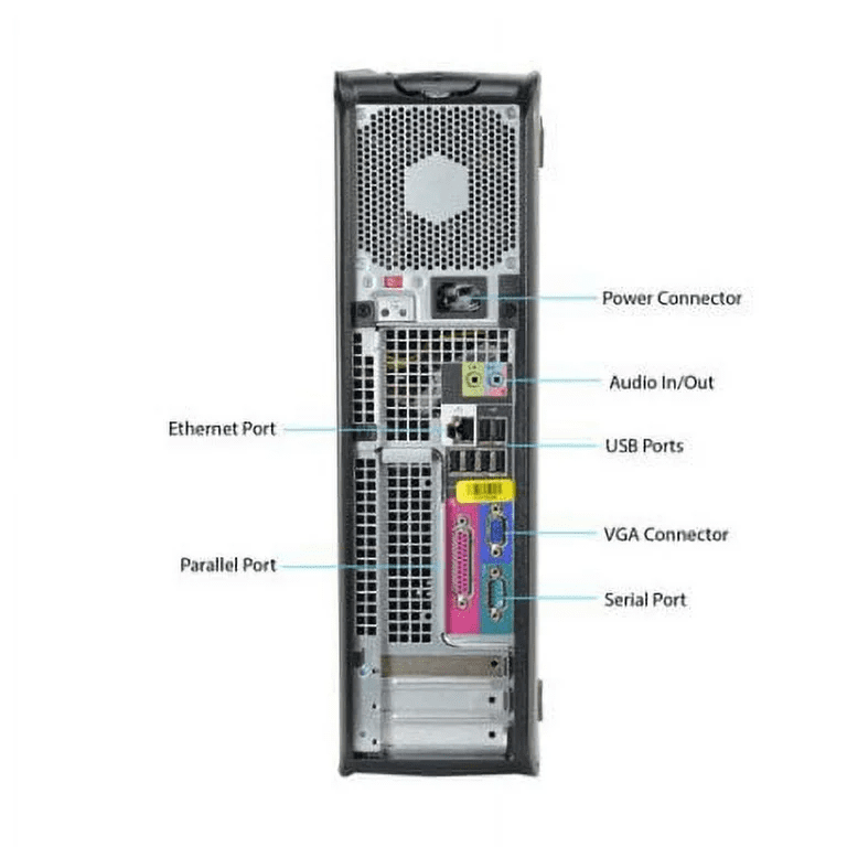 Restored Windows XP SP3 32bit Dell Computer OptiPlex 360 500GB 4GB