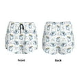 thumbnail image 3 of Pofeuu Cute Shark Print Women's Athletic Shorts Running Workout Shorts Tummy Control Quick Dry Gym Shorts with Pockets Double layer sports shorts-XX-Large, 3 of 7