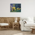 thumbnail image 3 of Stupell Industries Resting Birds on Sunflowers Plants & Flowers Painting Wrapped Canvas Art Print Wall Art, 30 x 24, 3 of 8