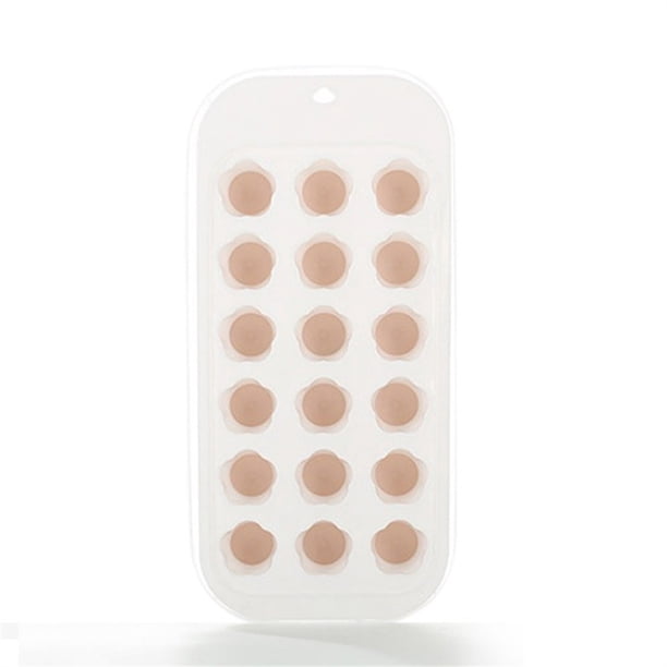 Cubo de hielo Molde Reutilizable Bloques de hielo Molde Bandeja de verano Partido de verano Bebidas frías Maker Office Cafe Bartending Utensilios de cocina Rosa Eigraketly HA059745-01
