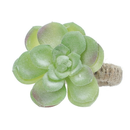 

YUOPEEA Plastic Material for Creative Simulation Succulents Napkin Buckle Modern Table D
