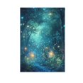 thumbnail image 6 of Yayeee Garden Flag 12" x 18" Double Sided Outdoor Yard Lawn Holiday Decorations, Magical Forest Glowing Lights, 6 of 6