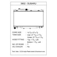 thumbnail image 2 of CSF 3802 Radiator, 2 of 2