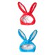 thumbnail image 1 of Paquete de 2 Gorros con capucha Zulema Accesorios para adolescentes Sombrero con capucha de orejas de conejo, 1 of 8