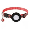 thumbnail image 2 of Travelwant Airtag Cat Collar, Air tag Cat Collar with Bell and Safety Buckle, Reflective Collar with Waterproof Airtag Holder Compatible with Apple Airtag for Cat Dog Kitten Puppy, 2 of 7