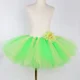 thumbnail image 5 of Conjunto de falda de tul con alas de mariposa para niñas, disfraz de duende verde, hada, tutús para bebés y niñas, faldas de tul mullidas para niñas, 5 of 5