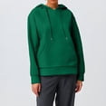 thumbnail image 1 of IMENGL Hoodies trendy knit drawstring pullover, Green 2XL, Size M-3XL, 1 of 7