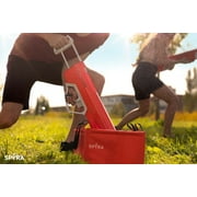 SPYRA Manual Water Blaster, Outdoor Squirt Gun for Pool Games, SpyraLX, Blue