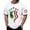 White, variant on Mens T-Shirt Graphic Italy Flag Jet Print Crew Neck Short Sleeve Tee National Pride Casual Streetwear Top