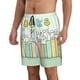 thumbnail image 2 of Balery Books Traje de Baño Estilo Hawaiano para Hombre, Shorts de Secado Rápido con Bolsillos-Large, 2 of 6