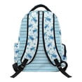 thumbnail image 2 of Pzuqiu Blue Sea Turtle 17 Inches Backpacks Boys Boys Schoolbags Bookbags with Adjustable Shoulder Strap Large Capacity Daypack for Outdoor Camping Hiking Rucksack Breathable, 2 of 7