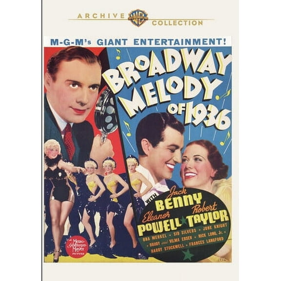 Broadway Melody of 1936 (DVD), Warner Archives, Music & Performance