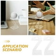 thumbnail image 3 of BRIGHTFUFU 4Pcs Baseball Holder Acrylic Assorted Color Simple Design For Office Use, 3 of 7