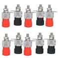 thumbnail image 2 of Wiring Binding Post, Improve Work Efficiency 5 Set Oxidation  Silver Alloy Contact Long Mechanical Life Binding Post Connector  for Power, 2 of 8