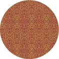 thumbnail image 1 of Ahgly Company Tapis d'Intérieur Lavable en Machine Carré Rouge, 3 Pieds Carré, 1 of 7