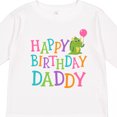 thumbnail image 4 of Inktastic Happy Birthday Daddy Boy Girl Party Boys or Girls Long Sleeve Toddler T-Shirt, 4 of 5