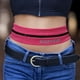 thumbnail image 3 of Riñonera deportiva elástica con bolsillo con doble cremallera, riñonera impermeable para correr, yoga, riñonera para teléfono móvil de pantalla grande para exteriores, 3 of 6
