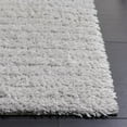 thumbnail image 3 of SAFAVIEH Tahoe Candyce Solid Shag Area Rug, Light Grey, 8' x 10', 3 of 8