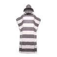 thumbnail image 3 of Microfiber Surf Beach Wetsuit Changing Towel Bath Poncho with , Size , Gray, 3 of 8