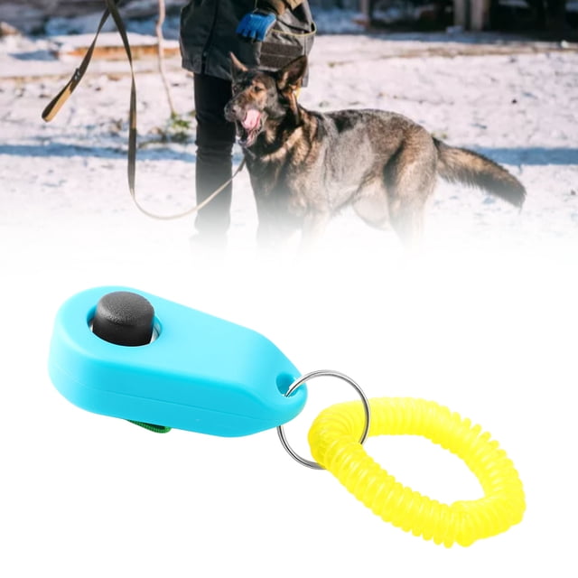 Clicker De Entrenamiento Para Perros, Anillo Interactivo De Entrenamiento Para Perros Con Forma Ovalada Pequeña Para Suministros Para Mascotas Y Gatos