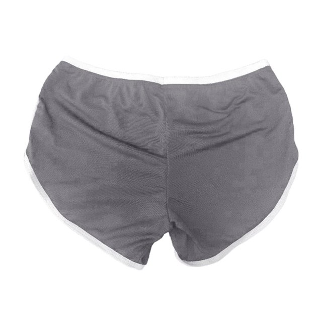 Pantalones Cortos Deportivos de Yoga para Mujer Yuyangstore XL Gris
