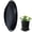 5.51 inch, variant on Plant Saucer, Drip Tray, 11.02 Inch Plastic Plant Tray, Round Pot Saucer, Water Catcher Tray, Heavy Duty Plant Tray, Sturdy Flower Pot Base Tray, Durable Indoor Outdoor Plant Saucer for Flower Pots