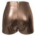 thumbnail image 5 of DHFJKG Womens Skirts Leather Pencil Skirt Mid Rise Slim Fit Mini Bodycon Nightclub Wear Trendy Skirt, 5 of 5
