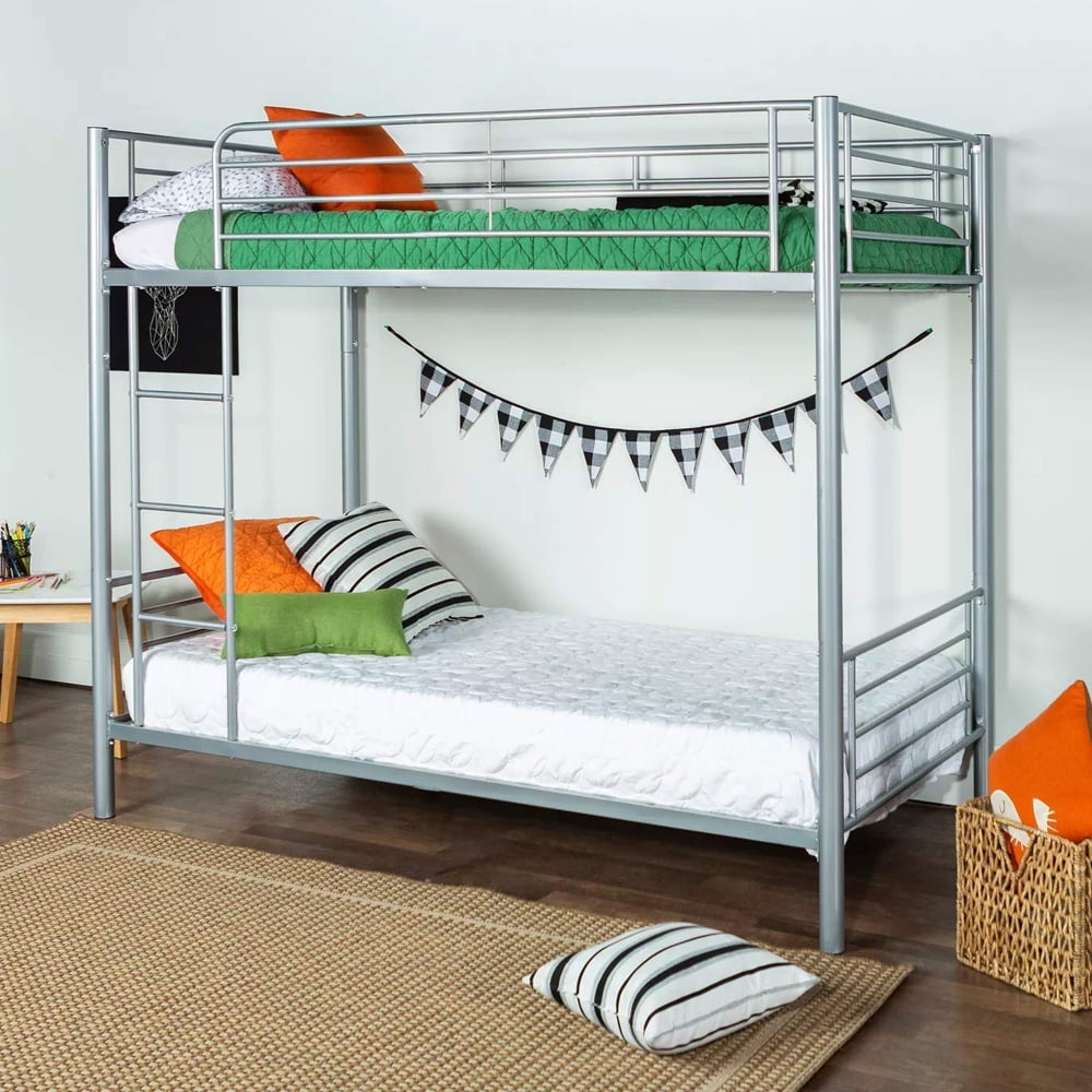 URHOMEPRO Metal Bunk Beds Heavy Duty Twin Over Twin Metal Bunk Beds   449c6ecc 8b82 4cdb 8965 37431a9107af 1.a791cd17feffabd89f227905dfea4127 