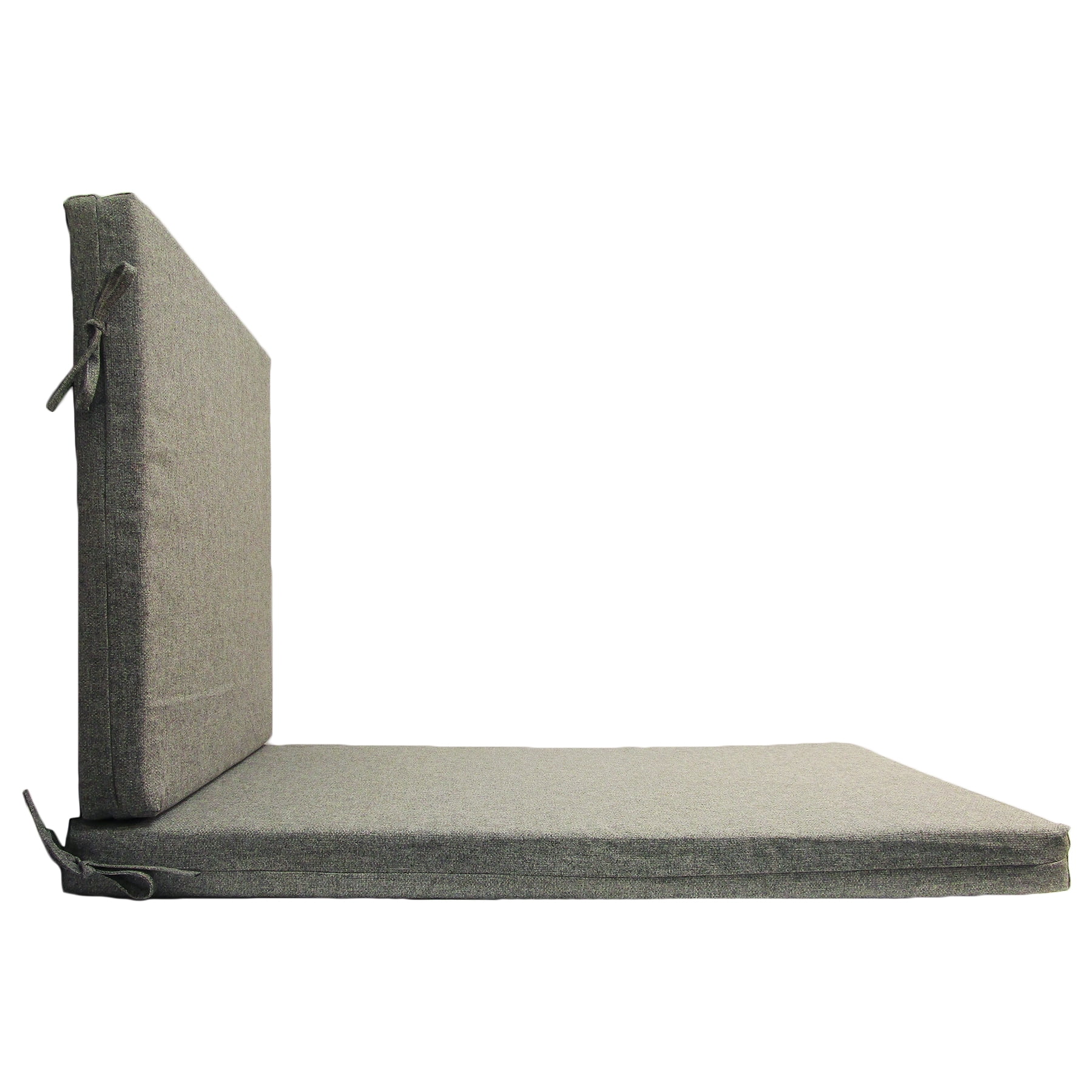 Better Homes & Gardens 72" x 23" Outdoor Chaise Lounge Cushion, 1-Piece, Grey
